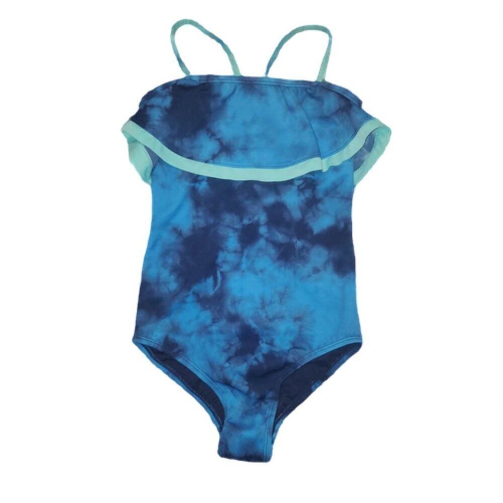 Justice Girls Tie Dye One Piece Swimsuit || EUC sz 8